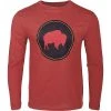 Mountain Khakis Men's Bison Patch LS T-Shirt -The Vibe Layers Sales 10537402x1212330 zm